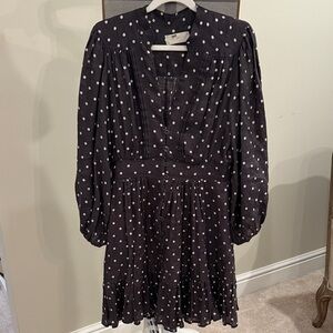 Zimmermann Dark Dress with Light Dots